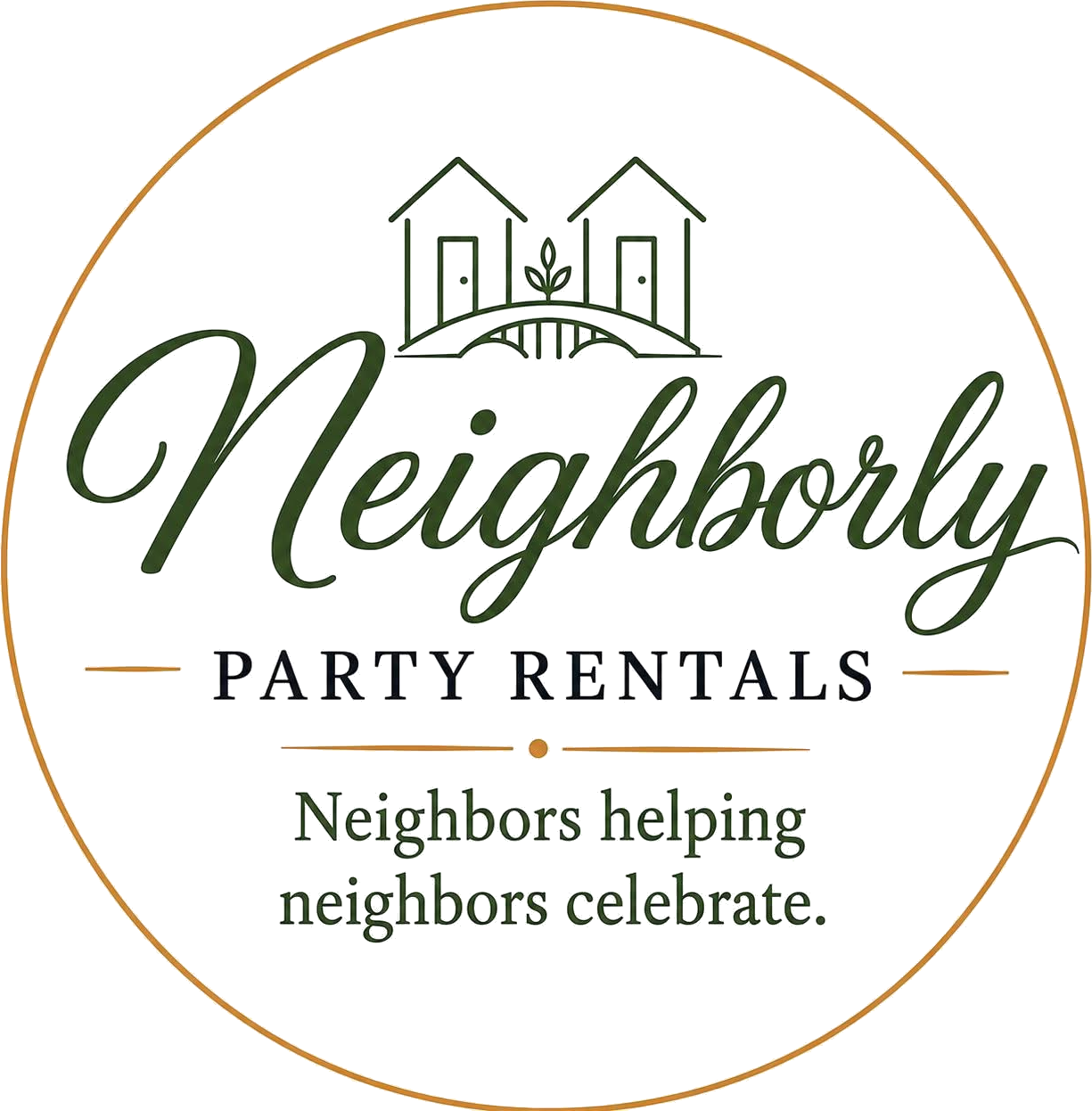 Neighborly Party Rentals logo